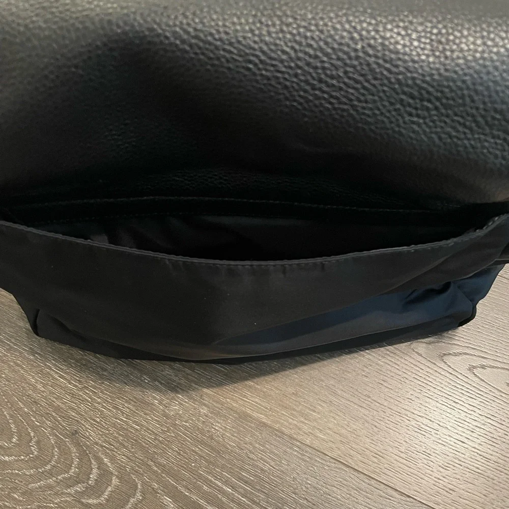 Tory Burch Black Diaper Messenger Bag